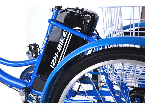 Трехколесный электровелосипед Crolan 350W